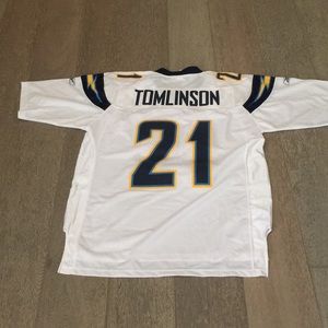 NFL Vintage RBK Chargers Jersey Tomlinson NWOT